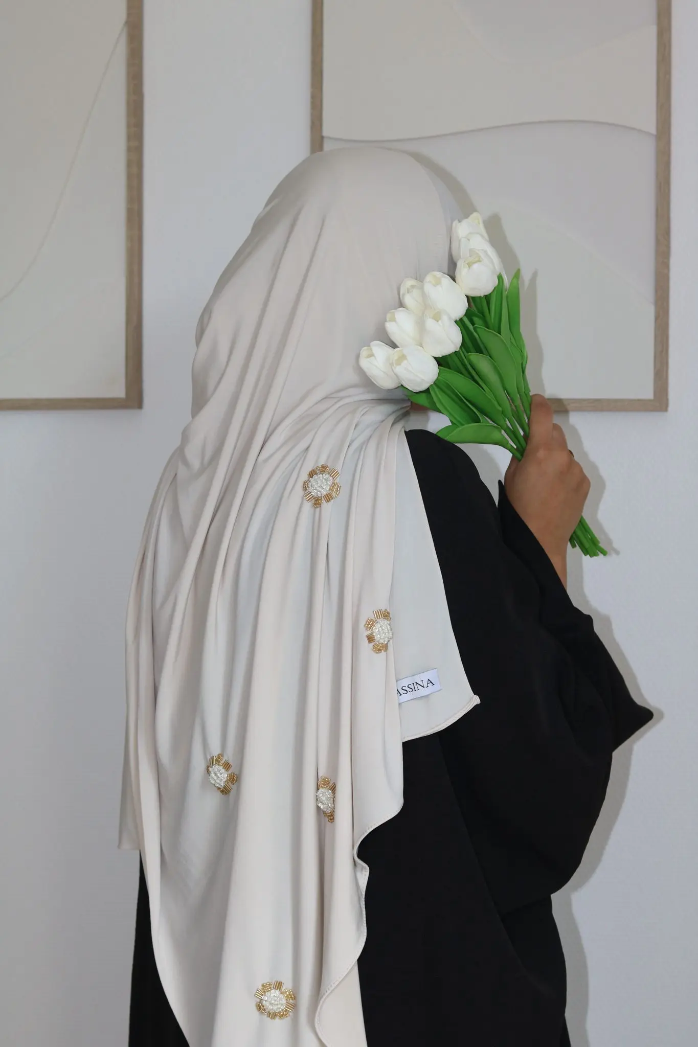 hijab flora — jersey premium hijab flora — jersey premium